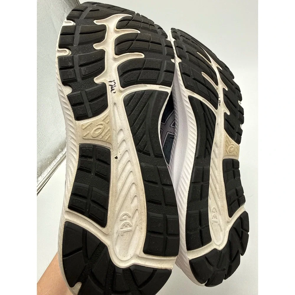 ASICS Gel-Contend 8 Running Shoes Womens 10 Grey Pink Excellent 1012B320